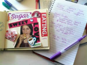 Poetry Scrapbook with Poem